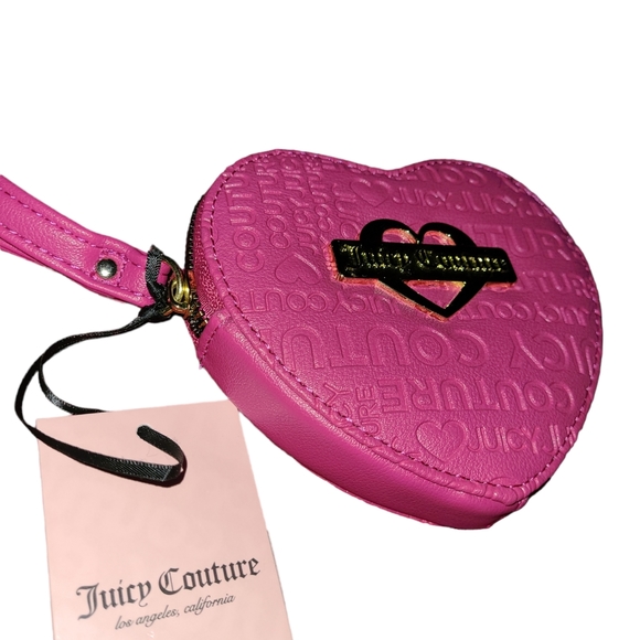💕NWT Juicy Couture Heart Shaped Wallet💕 - Picture 3 of 7